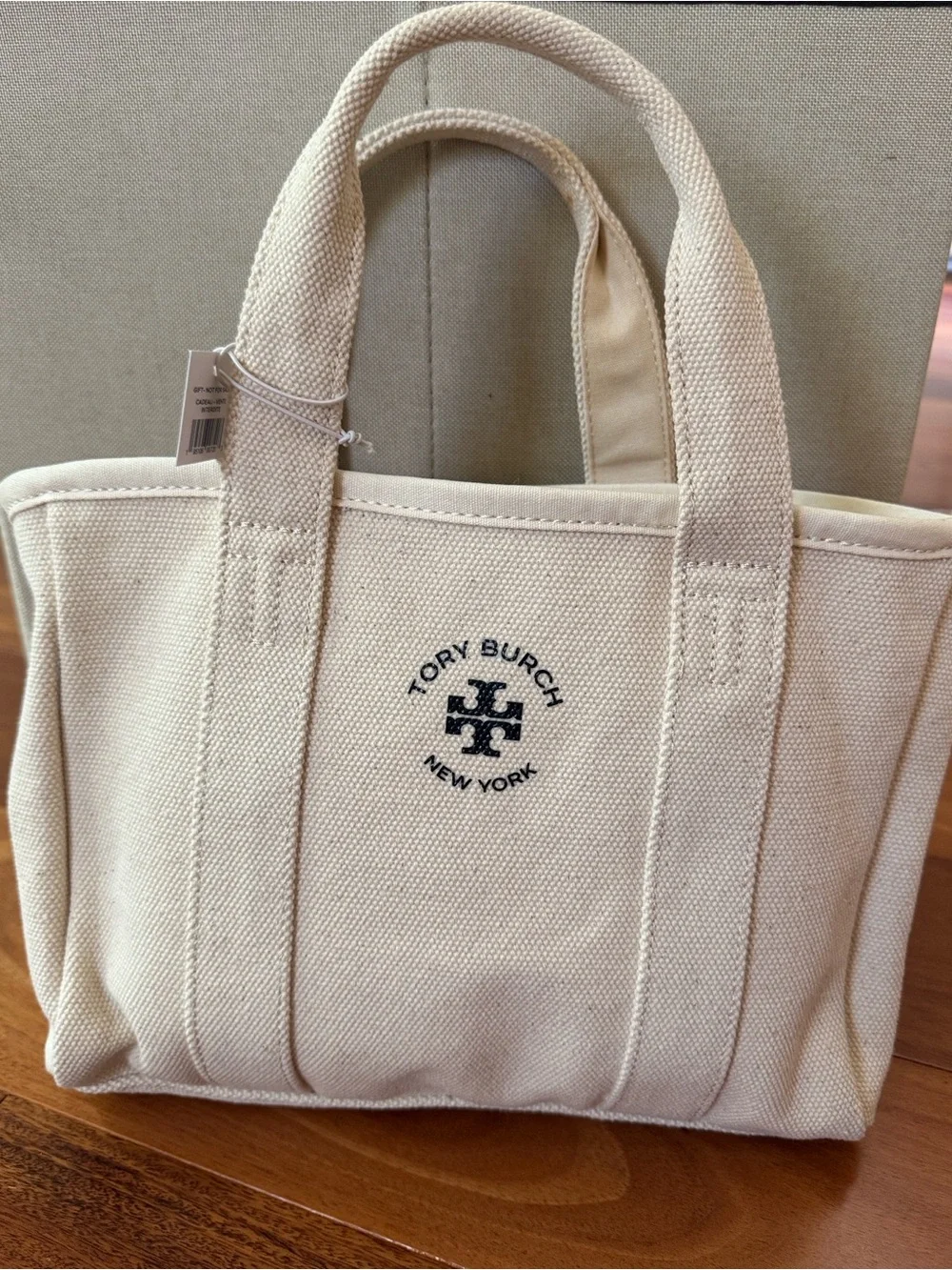 Tory Burch Canvas MINI HandTote- “Gift Edition”